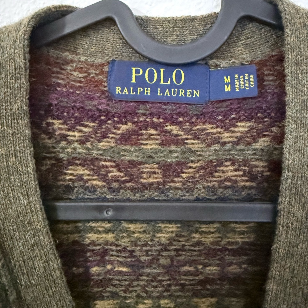 Ralph Lauren buttoned Fair Isle cardigan - Picture 6 of 7